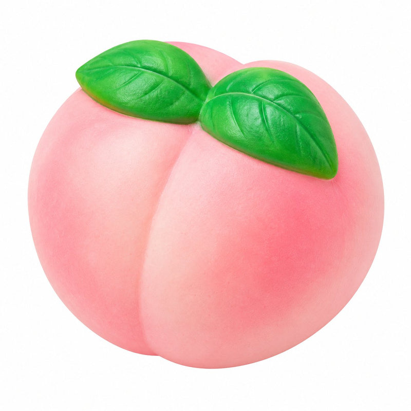 Squishy Slow Rise Peach Squishy, perzikvormige slow rise squishy
