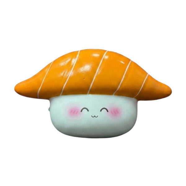 Sushi Squishy PU van Boozyshop, zachte squishy in de vorm van een stukje sushi