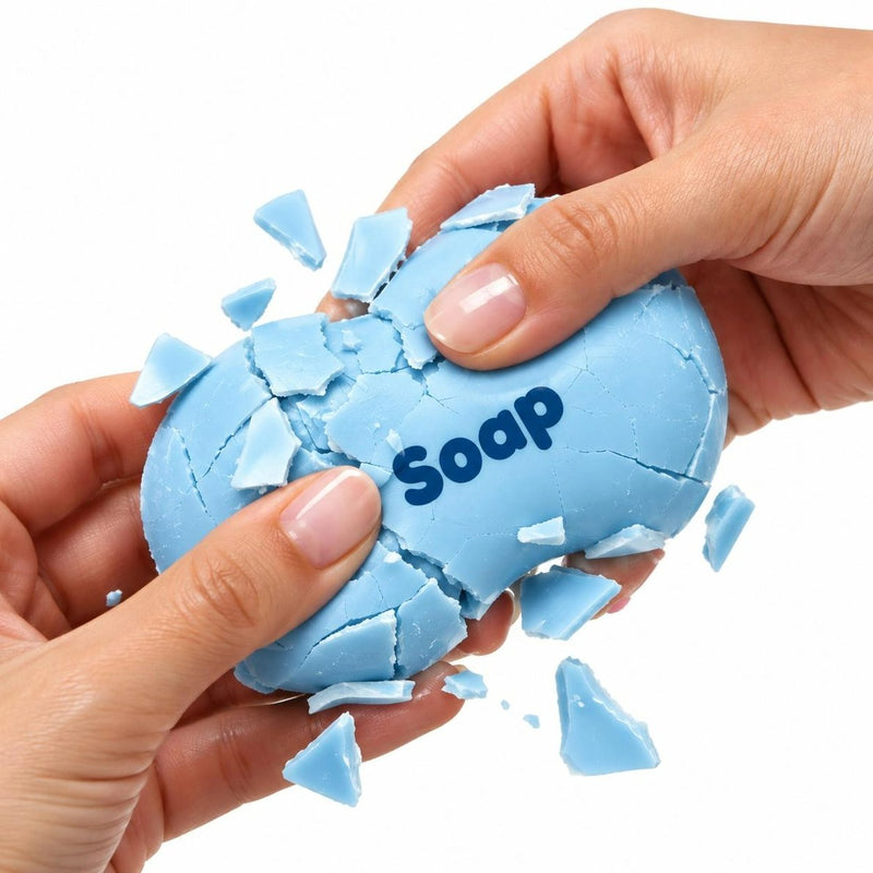 Wax Cracking Mystery Soap Squishy, mystery zeep squishy om in te knijpen