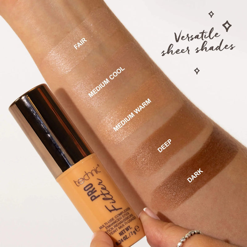 Technic Pro Filter Complexion Enhancer Sticks Dark, romige stick voor een zachte glow, foto 2 van 2