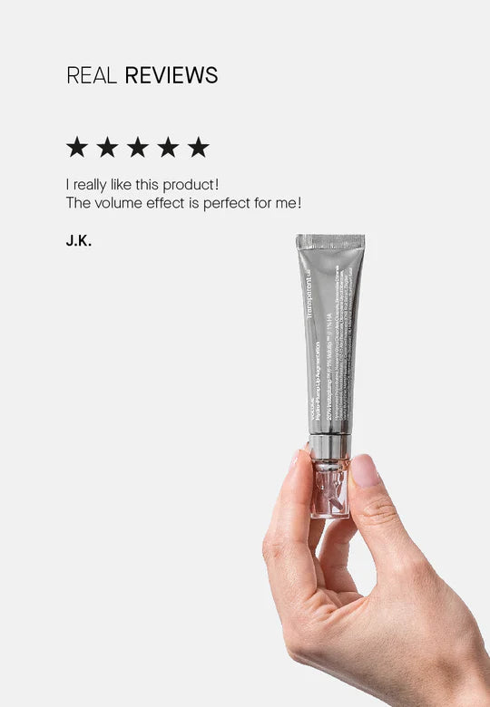 Transparent Lab Volume Hydrating Lip Plumping Treatment, lip plumper voor volume en hydratatie