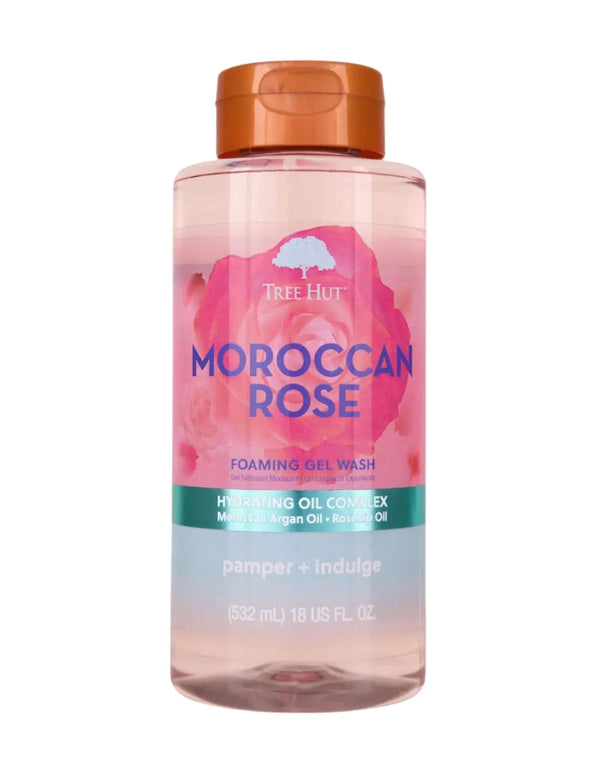 Tree Hut Foaming Gel Wash Moroccan Rose