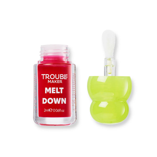 Trouble Maker Melt Down Lip Oil Overload Pink