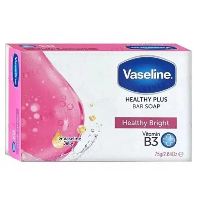 Vaseline Healthy Plus Bar Soap Healthy Bright Vitamin B3