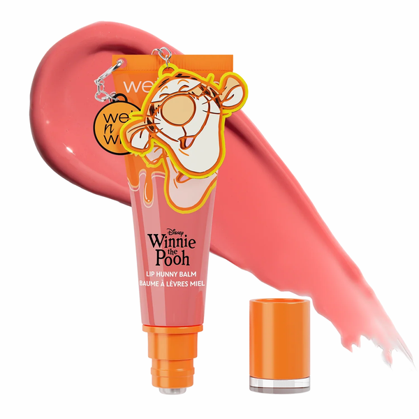 Wet n Wild x Winnie The Pooh Simple Joy Lip Hunny Whisker Wonder, getinte lippenbalsem met bedel