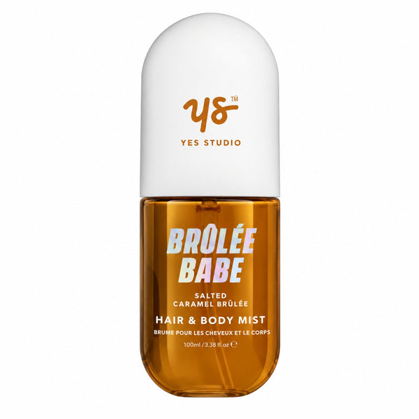 Yes Studio Caramel Brulee Hair & Body Mist, hair en body mist met karamelgeur
