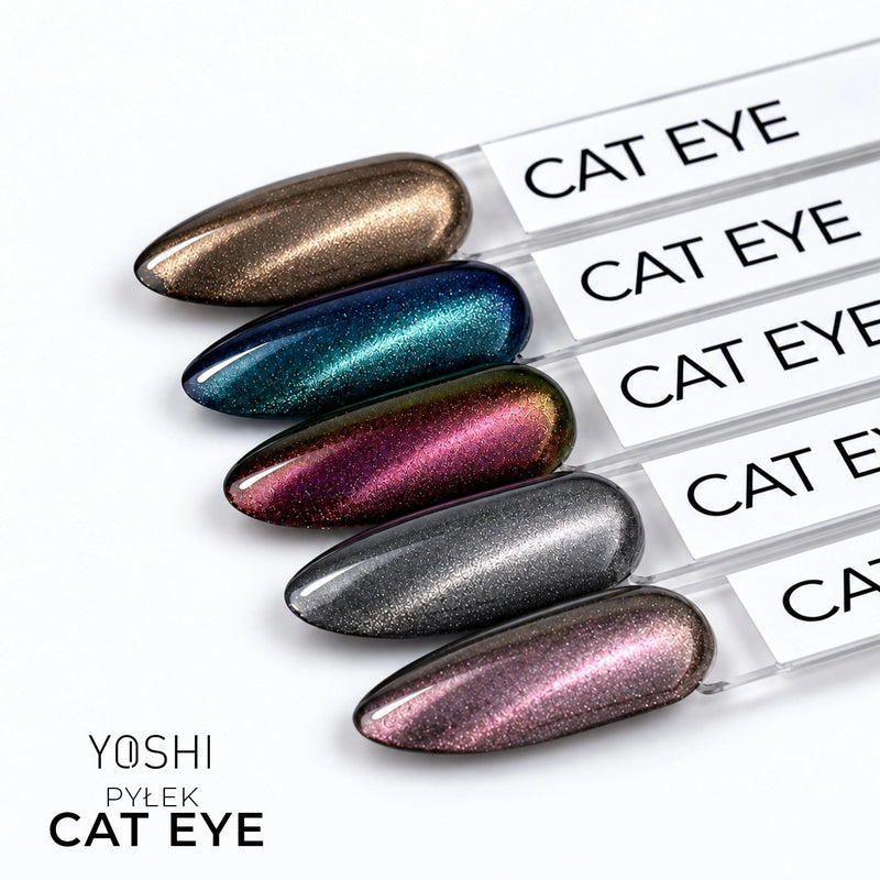 Yoshi Cat Eye Dust 1 nagelpoeder voor een cat eye of holografisch effect, foto 4 van 6