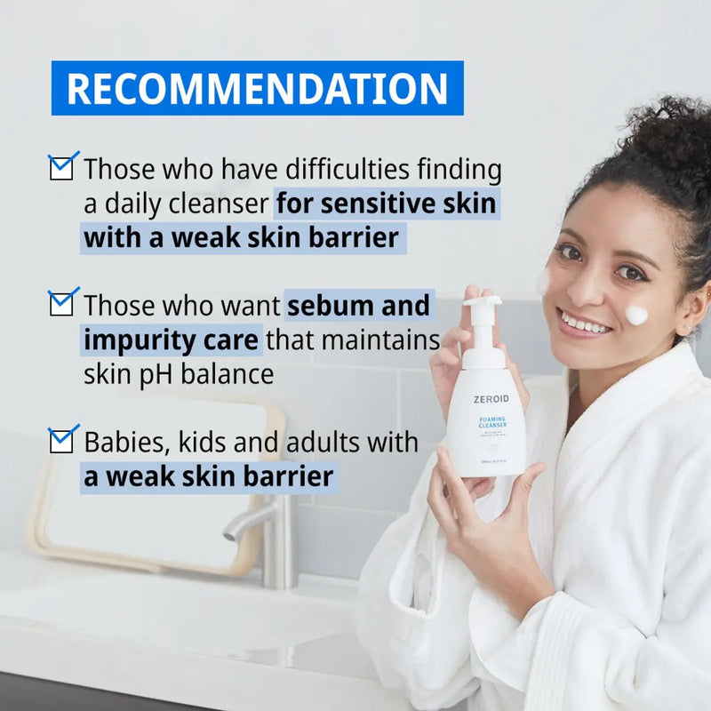 ZEROID Foaming Cleanser