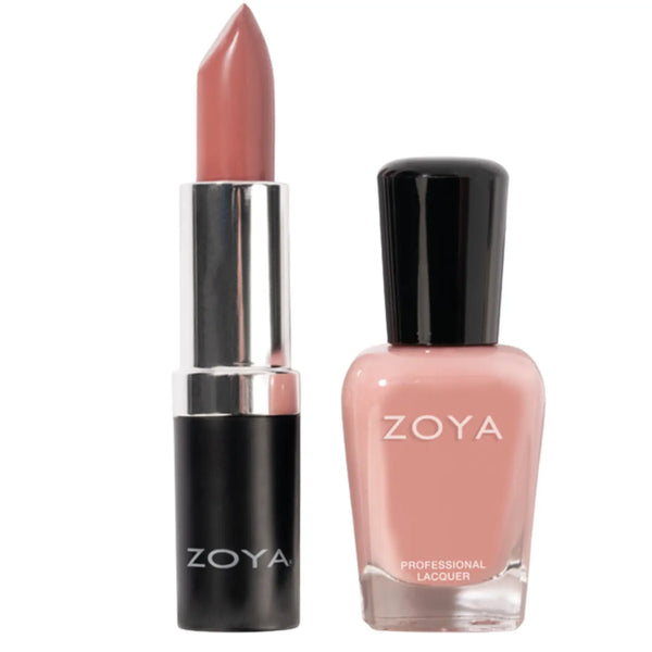 Zoya Lips and Tips Gift Set Beige