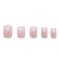 Press On French Nails Ombre Soft Pink