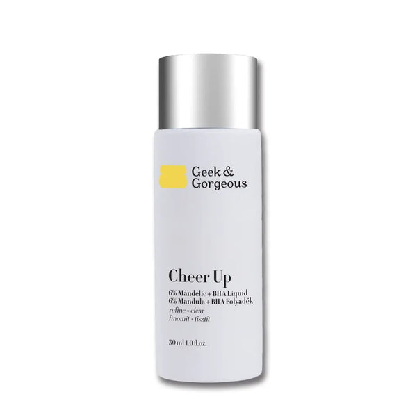 Geek & Gorgeous Cheer Up 6% Mandelic + BHA Liquid Exfoliant 30 ml.