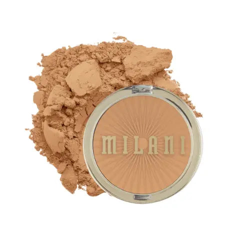 Milani Silky Matte Bronzing Powder 01 Sun Light, matte bronzer voor een sun-kissed glow