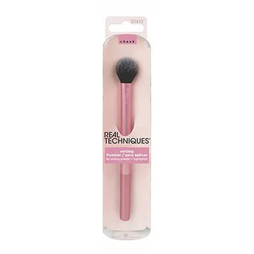 Real Techniques Setting Brush, een multifunctionele kwast voor highlighter en poeder met synthetische haren