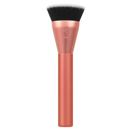 Real Techniques Snatch + Sculpt Contour Brush, ovale make-up kwast voor contouren.